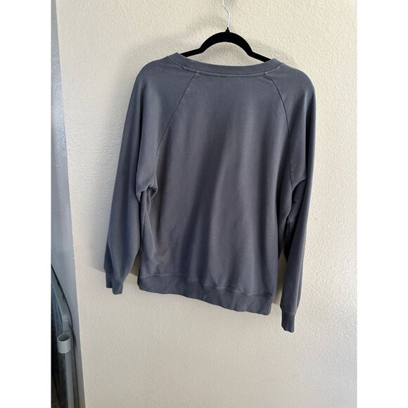Levis Womens Gray Crewneck Sweatshirt large pullover polyester round neck - Picture 4 of 8
